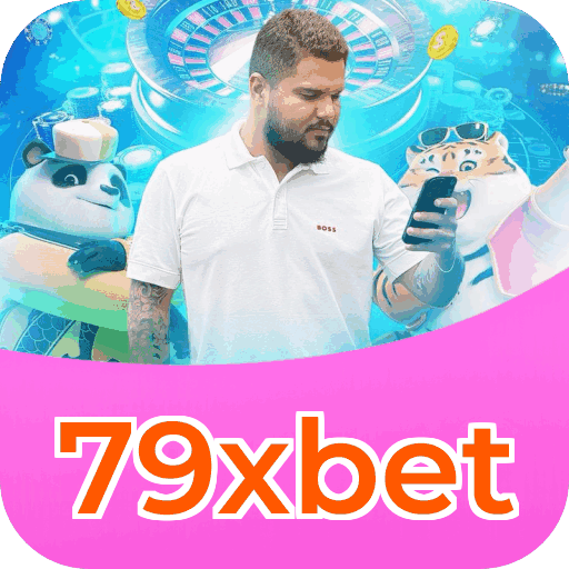 Passo a passo visual mostrando processo de download e instalação do aplicativo 79xbet